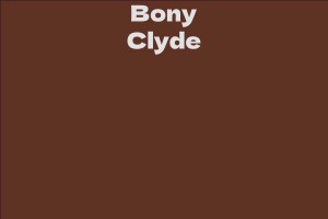 Bony Clyde