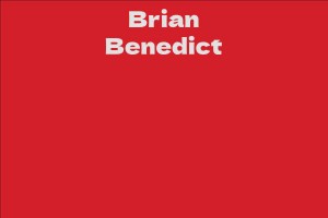 Brian Benedict