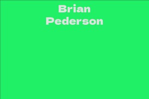 Brian Pederson