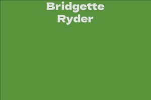 Bridgette Ryder