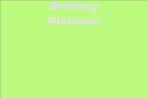 Brittany Platinum