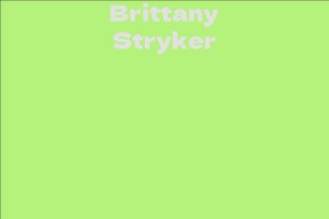 Brittany Stryker