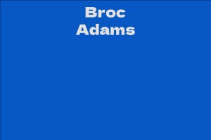 Broc Adams