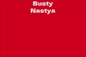 Busty Nastya