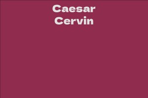 Caesar Cervin