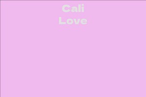 Cali Love