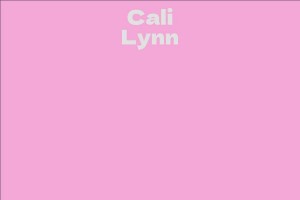 Cali Lynn