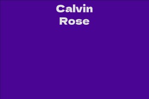 Calvin Rose