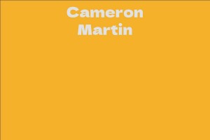 Cameron Martin