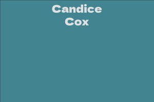 Candice Cox