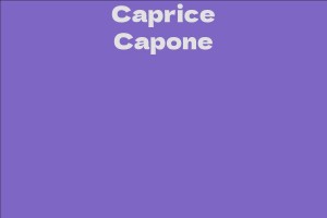 Caprice Capone