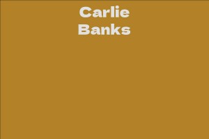 Carlie Banks