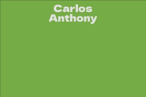 Carlos Anthony