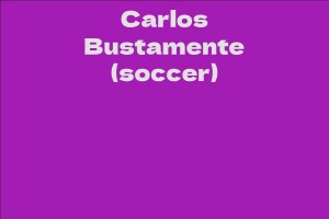 Carlos Bustamente (soccer)