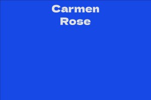 Carmen Rose