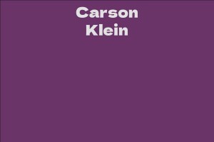 Carson Klein