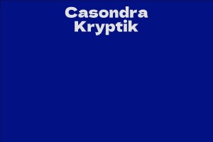 Casondra Kryptik