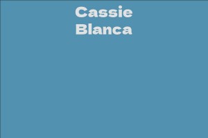 Cassie Blanca