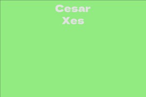 Cesar Xes