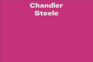 Chandler Steele