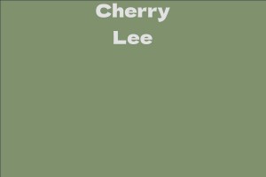 Cherry Lee