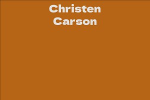 Christen Carson