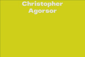 Christopher Agorsor