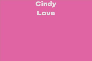 Cindy Love