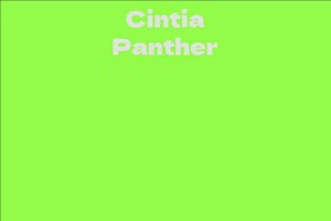 Cintia Panther