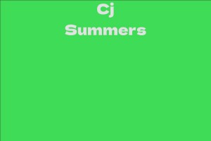 Cj Summers