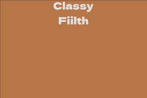 Classy Fiilth