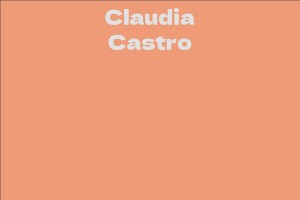 Claudia Castro