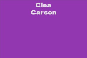 Clea Carson