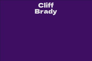 Cliff Brady