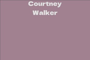 Courtney Walker