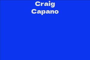 Craig Capano