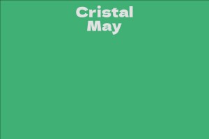 Cristal May