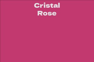 Cristal Rose