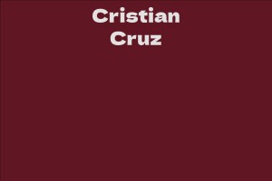 Cristian Cruz