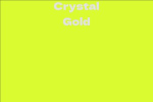 Crystal Gold