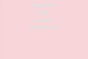 Daniel De Leon (soccer)