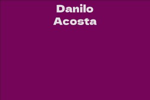Danilo Acosta