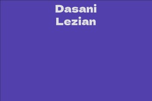 Dasani Lezian