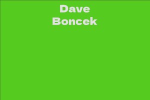 Dave Boncek