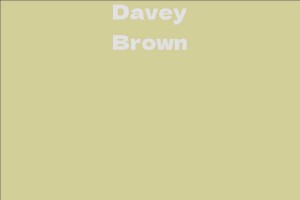 Davey Brown
