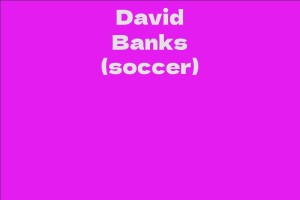 David Banks (soccer)
