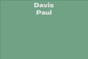 Davis Paul
