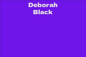 Deborah Black
