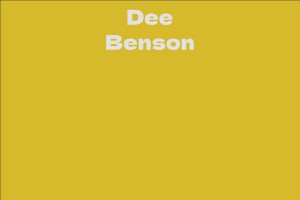 Dee Benson