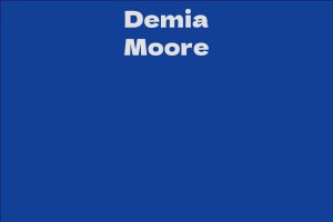Demia Moore